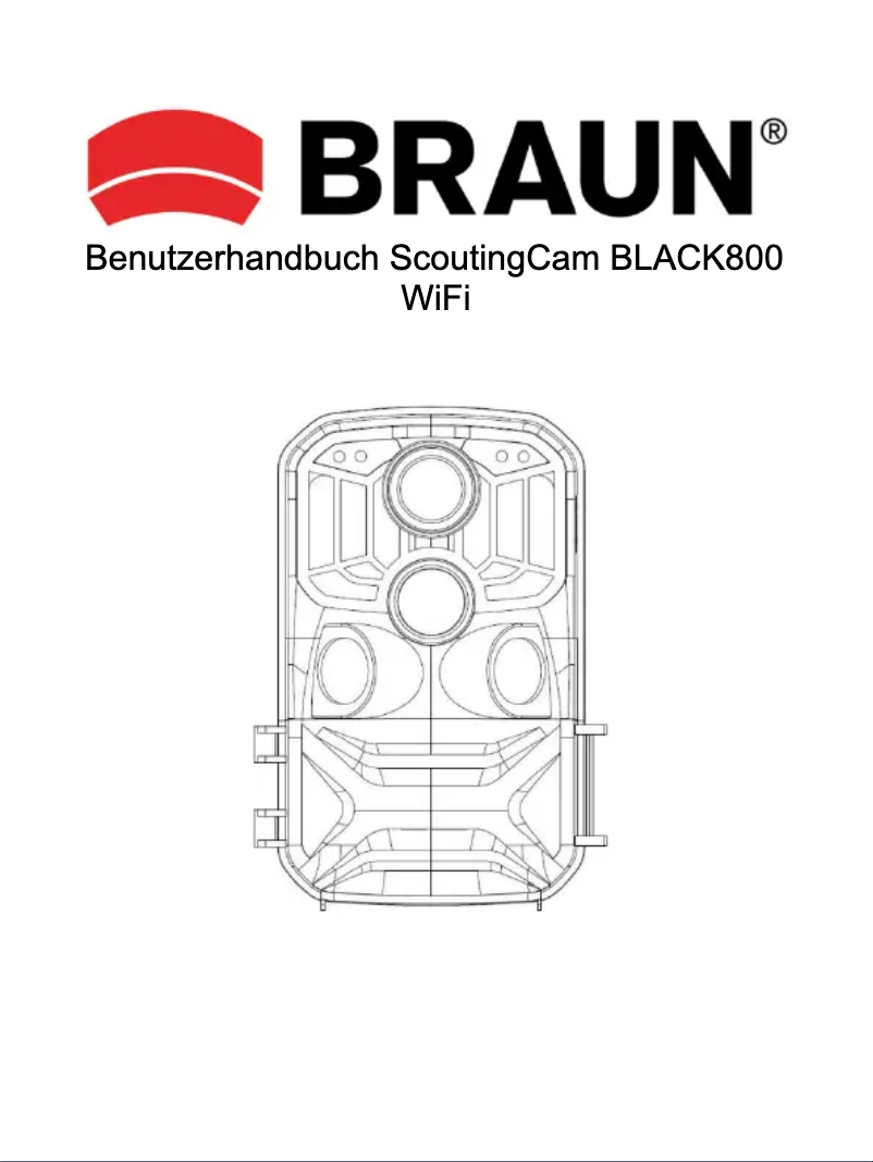 Página 1 del manual Manual de usuario Braun Black800 Wi-Fi