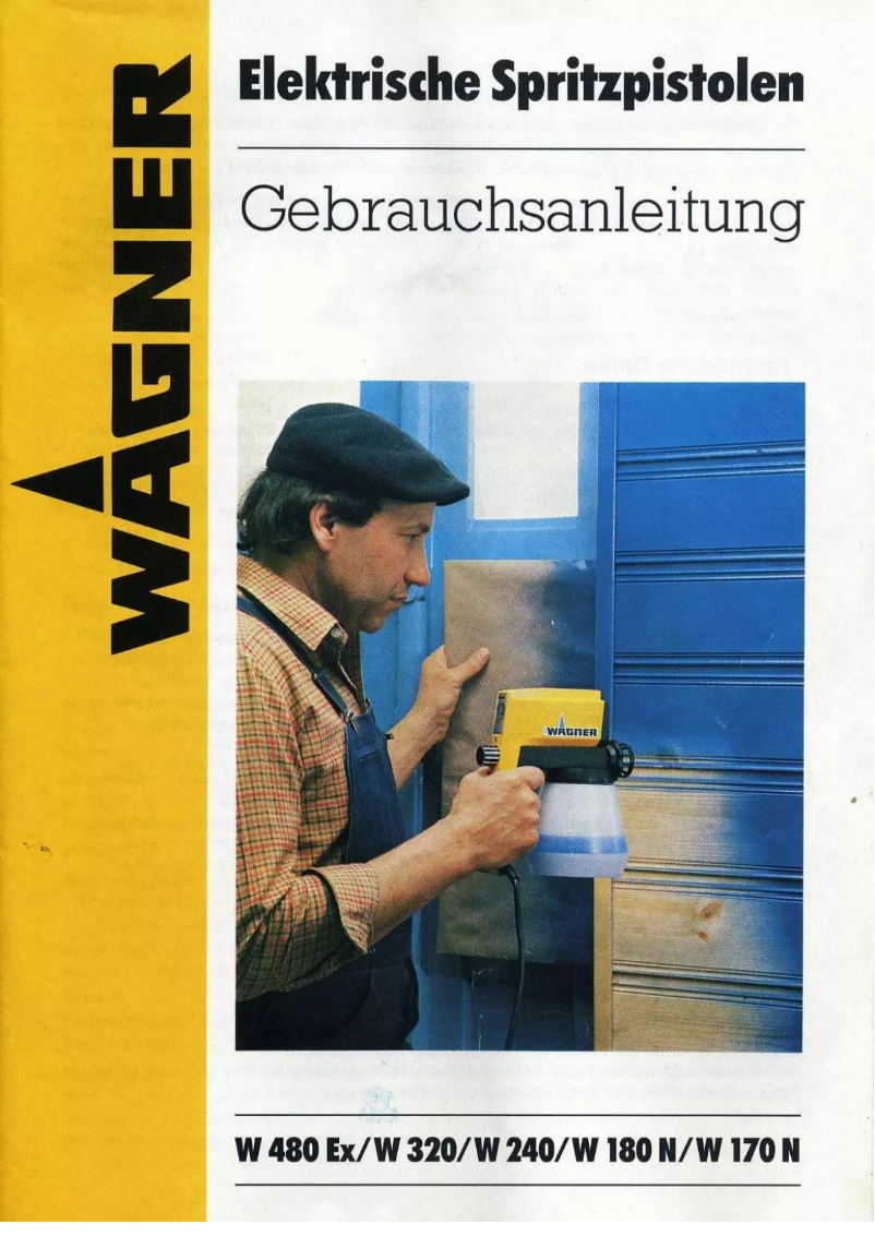 Page n°1 - Manuel utilisateur Wagner W 240