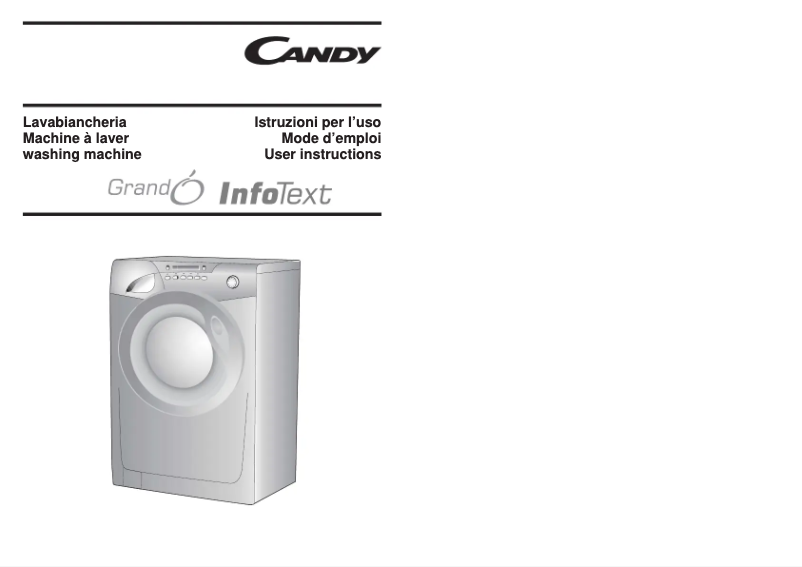 Image de la première page du manuel de l'appareil GO 616 TXT-86S