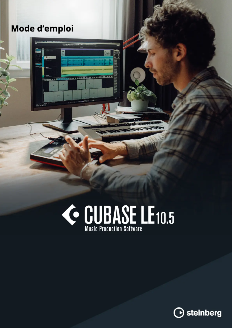 Imagen de la primera página del manual del dispositivo Cubase LE 10.5