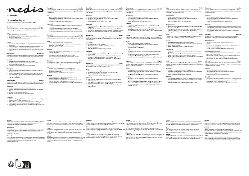 Page 1 de la notice Manuel utilisateur Nedis CLSN130BU