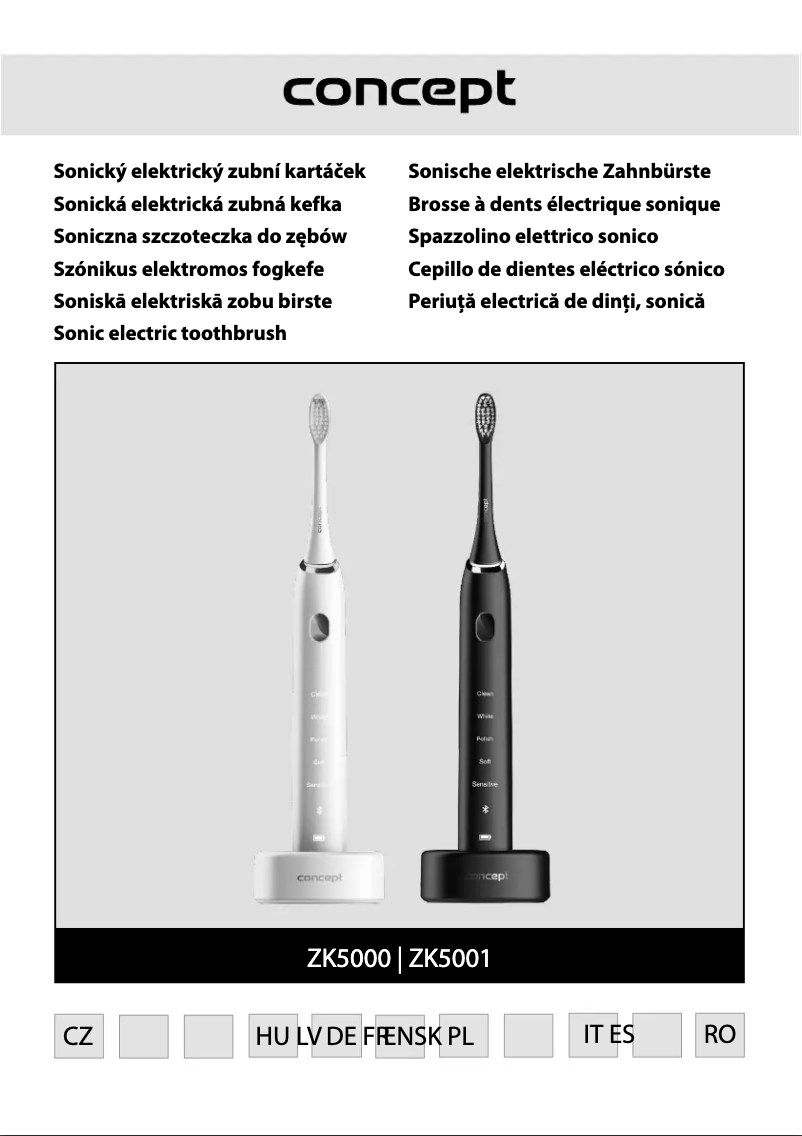 Page n°1 - Manuel utilisateur Concept Perfect Smile ZK5001
