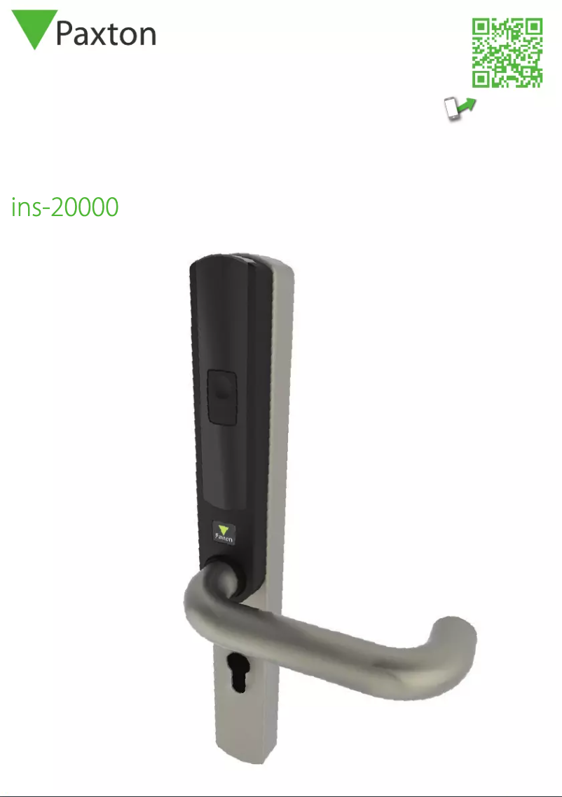 First page image of the manual for ins-20000