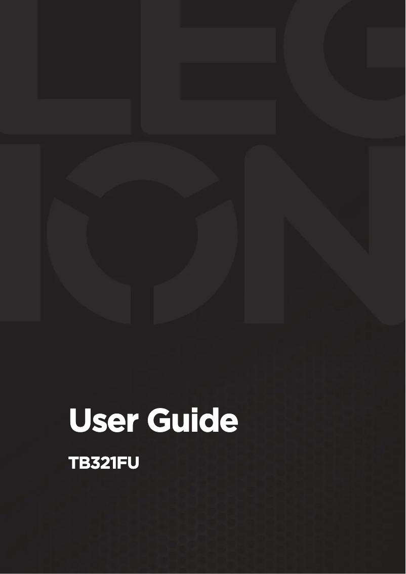 Página 1 del manual Manual de usuario Lenovo Y Gaming Mechanical