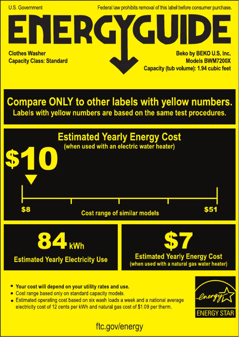Image de la première page du manuel de l'appareil BWM7200X