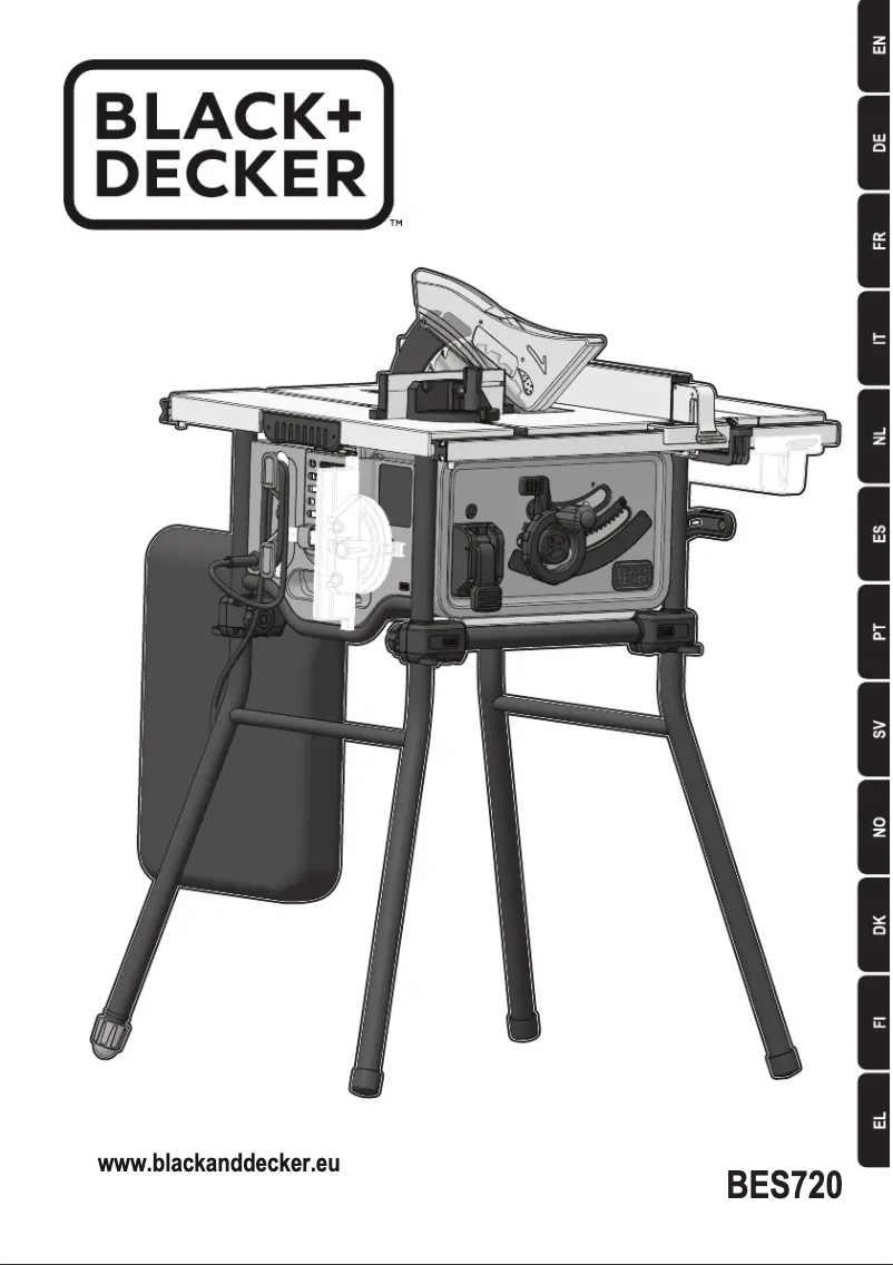 Página 1 del manual Manual de usuario Black & Decker BES720