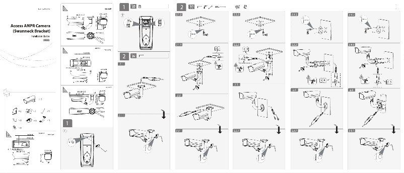 Page n°1 - Guide d'installation Dahua Technology ITC437-PW6M-IZ-GN