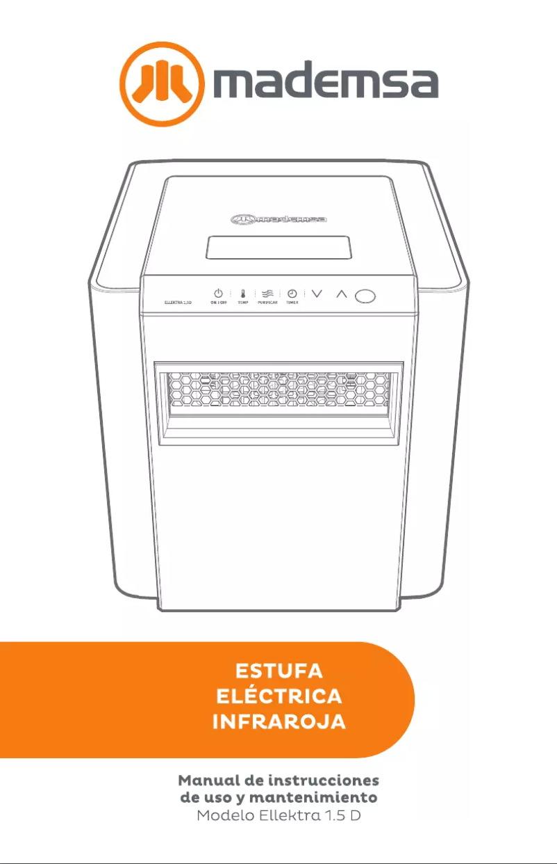 Image de la première page du manuel de l'appareil Ellektra 1.5 D