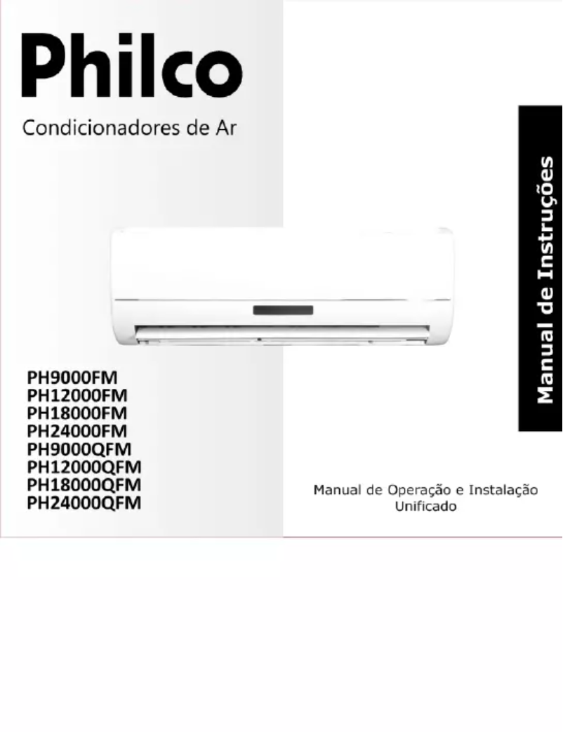 Page 1 de la notice Manuel utilisateur Philco PH12000QFM