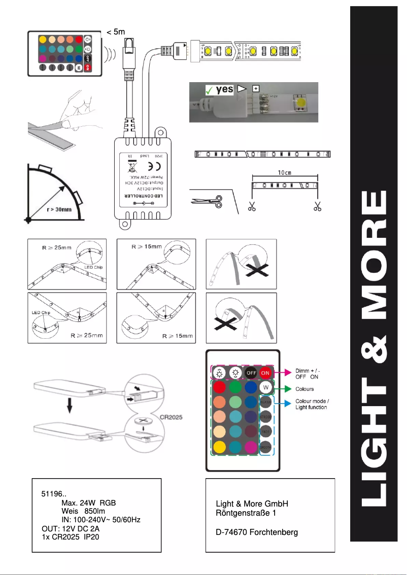 Página 1 del manual Manual de usuario Näve Stripe