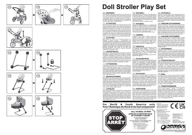 Page n°1 - Manuel utilisateur Hauck Doll Stroller Play Set