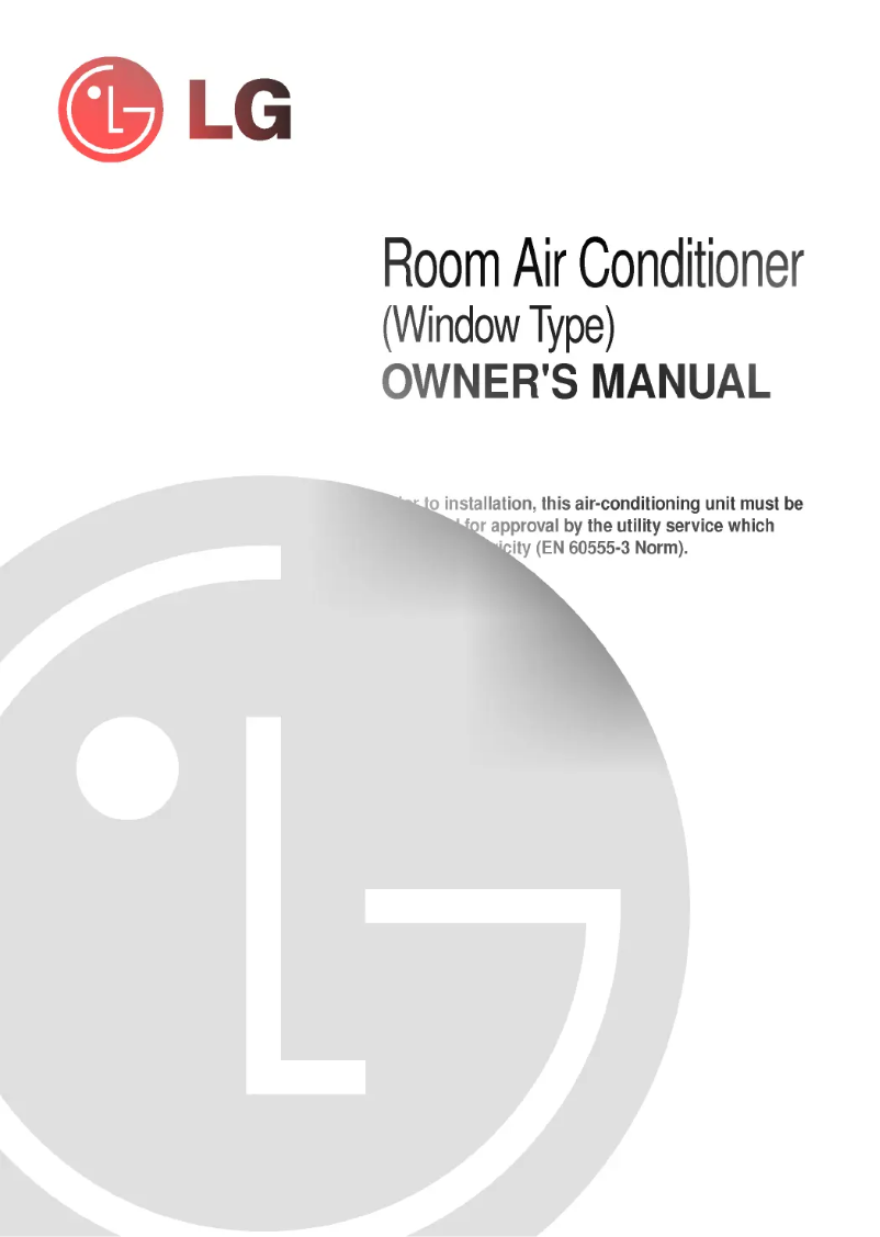 Página 1 del manual Manual de usuario LG LWG0760ACG