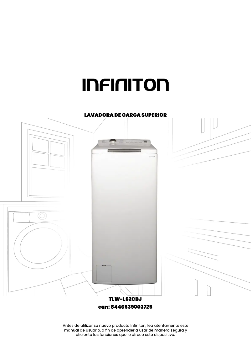 Page n°1 - Manuel utilisateur Infiniton TLW-L62CBJ