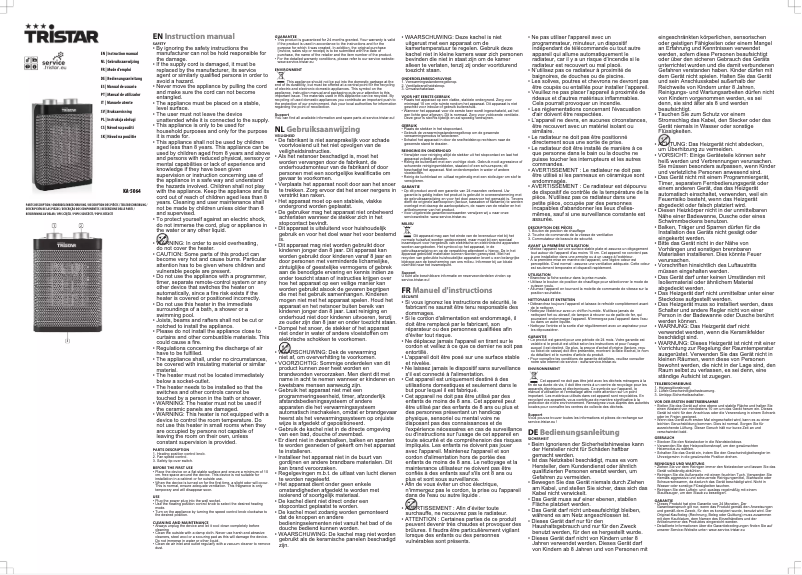 Image de la première page du manuel de l'appareil KA-5064