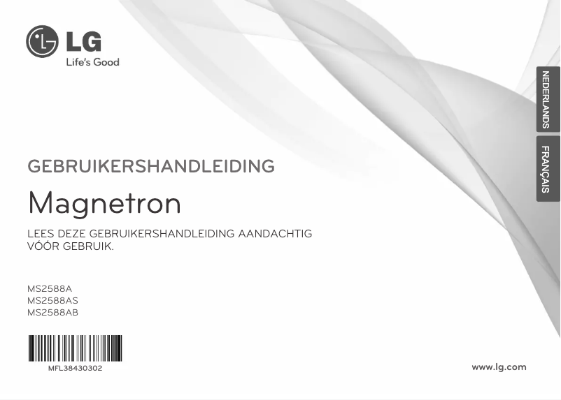 Page 1 de la notice Manuel utilisateur LG MS2588AS