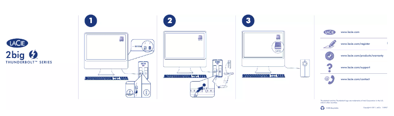 Image de la première page du manuel de l'appareil 2BIG 8TB