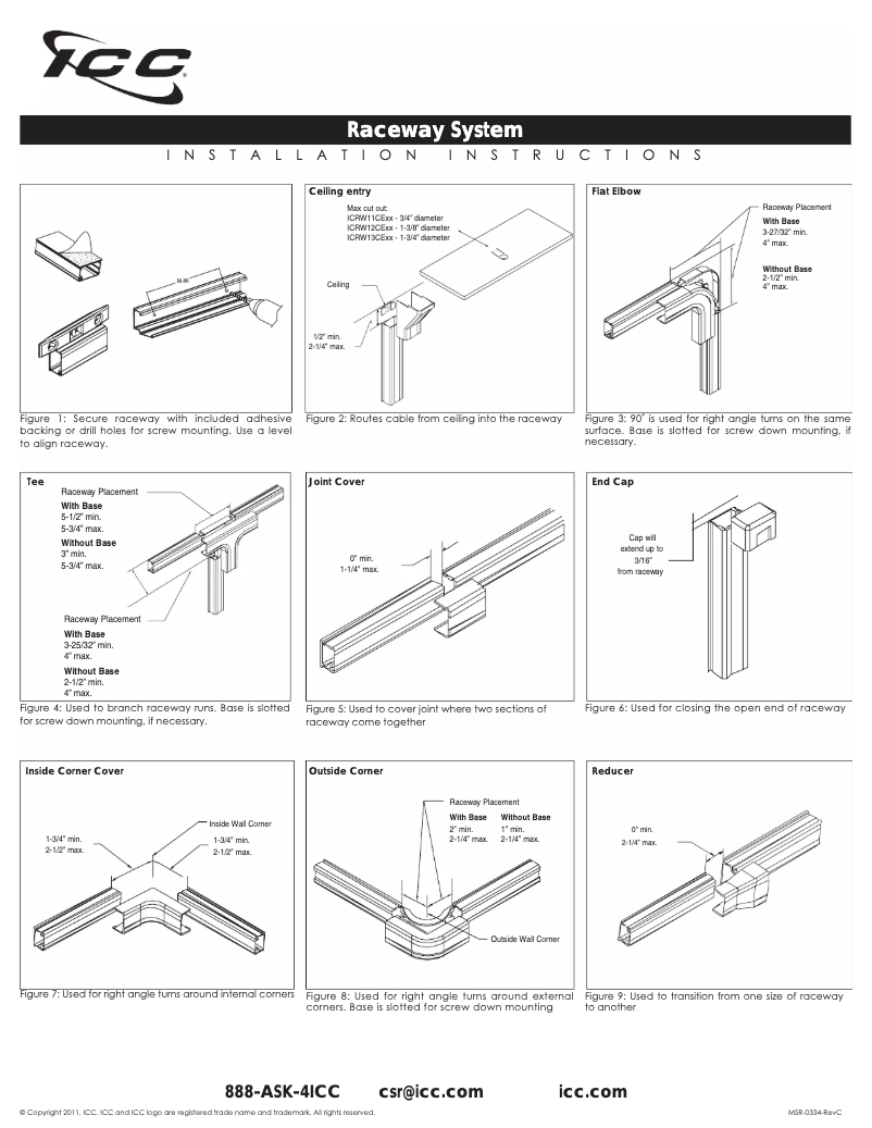 Image de la première page du manuel de l'appareil ICRW13TBWH