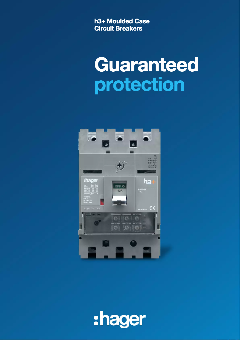 Page 1 de la notice Brochure Hager HNA063U