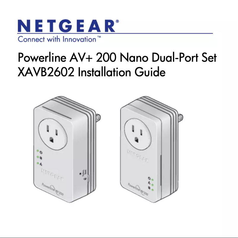 Image de la première page du manuel de l'appareil XAVB2602