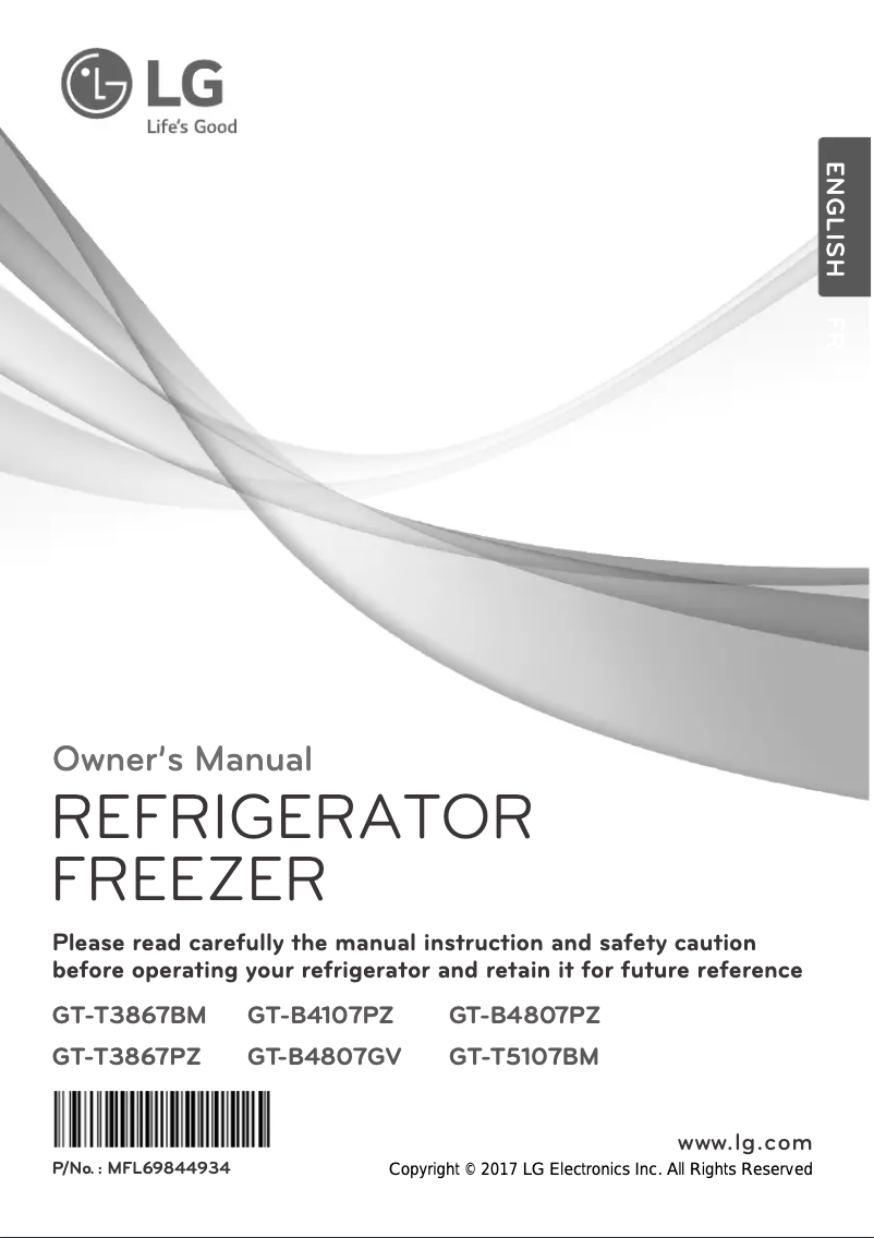 Página 1 del manual Manual de usuario LG GT-T5107BM