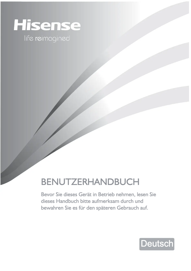 Page n°1 - Manuel utilisateur Hisense KGNF 360