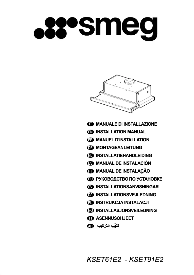 Page n°1 - Manuel utilisateur Smeg KSET91E2