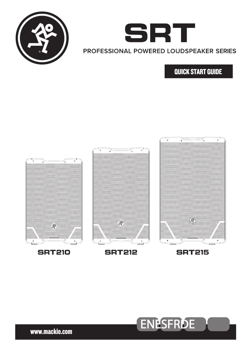 Image de la première page du manuel de l'appareil SRT215