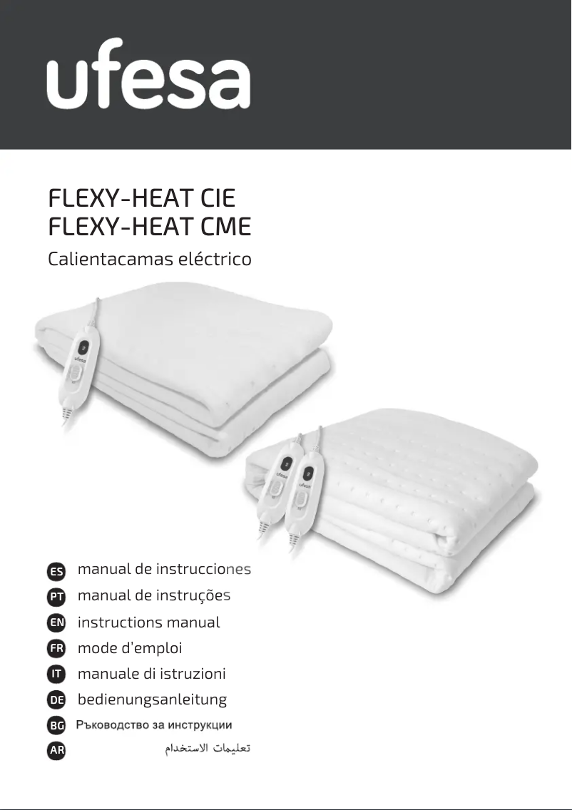 Page n°1 - Manuel utilisateur Ufesa Flexy-Heat CME