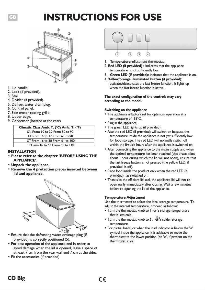 Page n°1 - Manuel utilisateur Whirlpool AFG 6552 AP