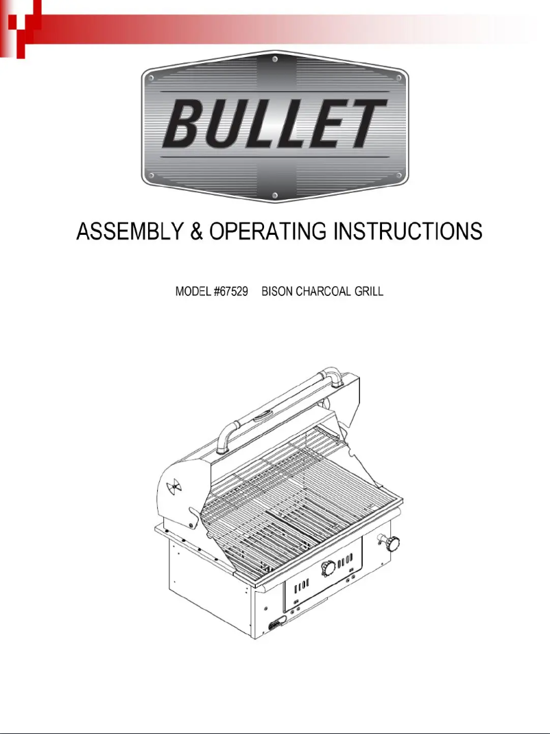 Page n°1 - Manuel utilisateur Bullet 67529