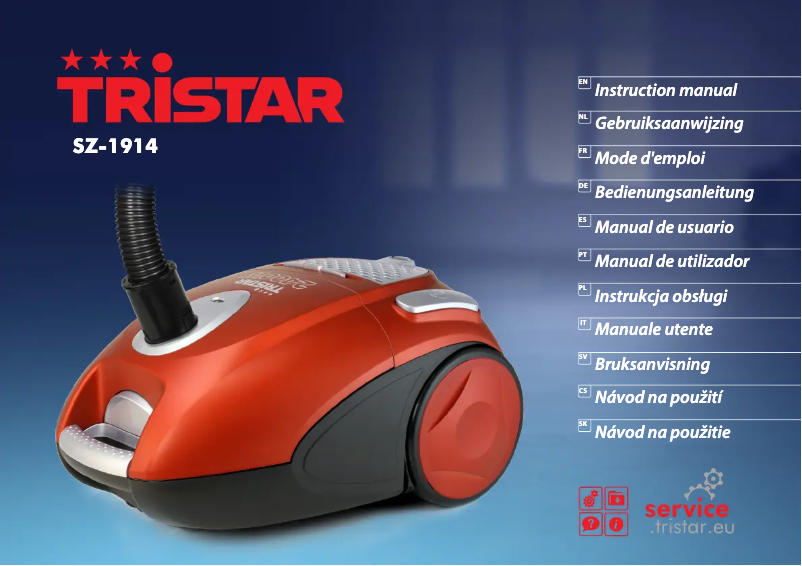 Imagen de la primera página del manual del dispositivo SZ-1914