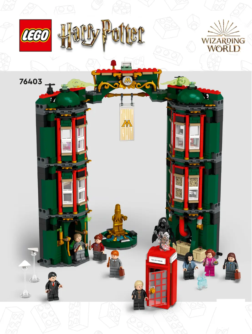 Page n°1 - Consignes visuelles Lego Harry Potter 76403