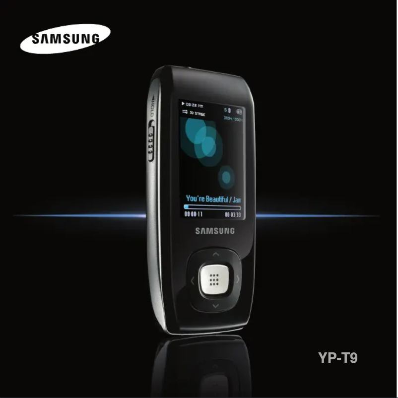 Page n°1 - Manuel utilisateur Samsung YP-T9