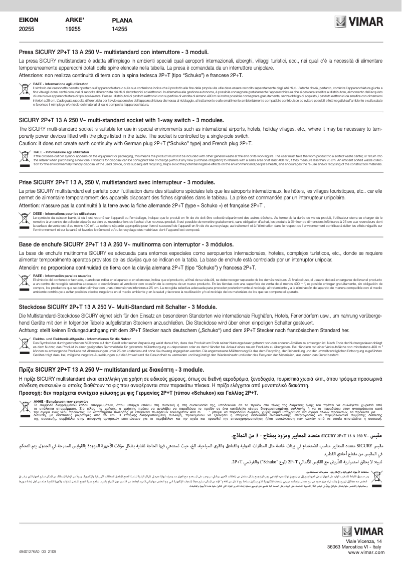 Image de la première page du manuel de l'appareil 14255