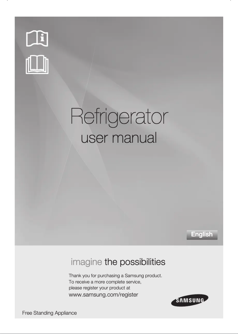 Page n°1 - Manuel utilisateur Samsung RSJ1KERS