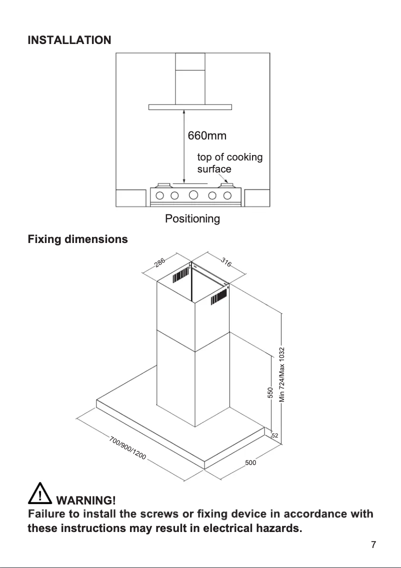 Page 1 de la notice Guide d'installation Philco PC900SNL