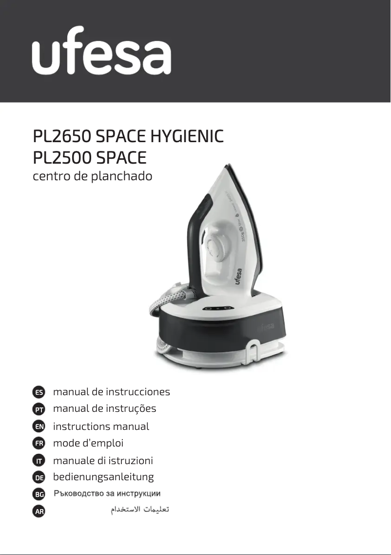 Page n°1 - Manuel utilisateur Ufesa Space Hygienic PL2650