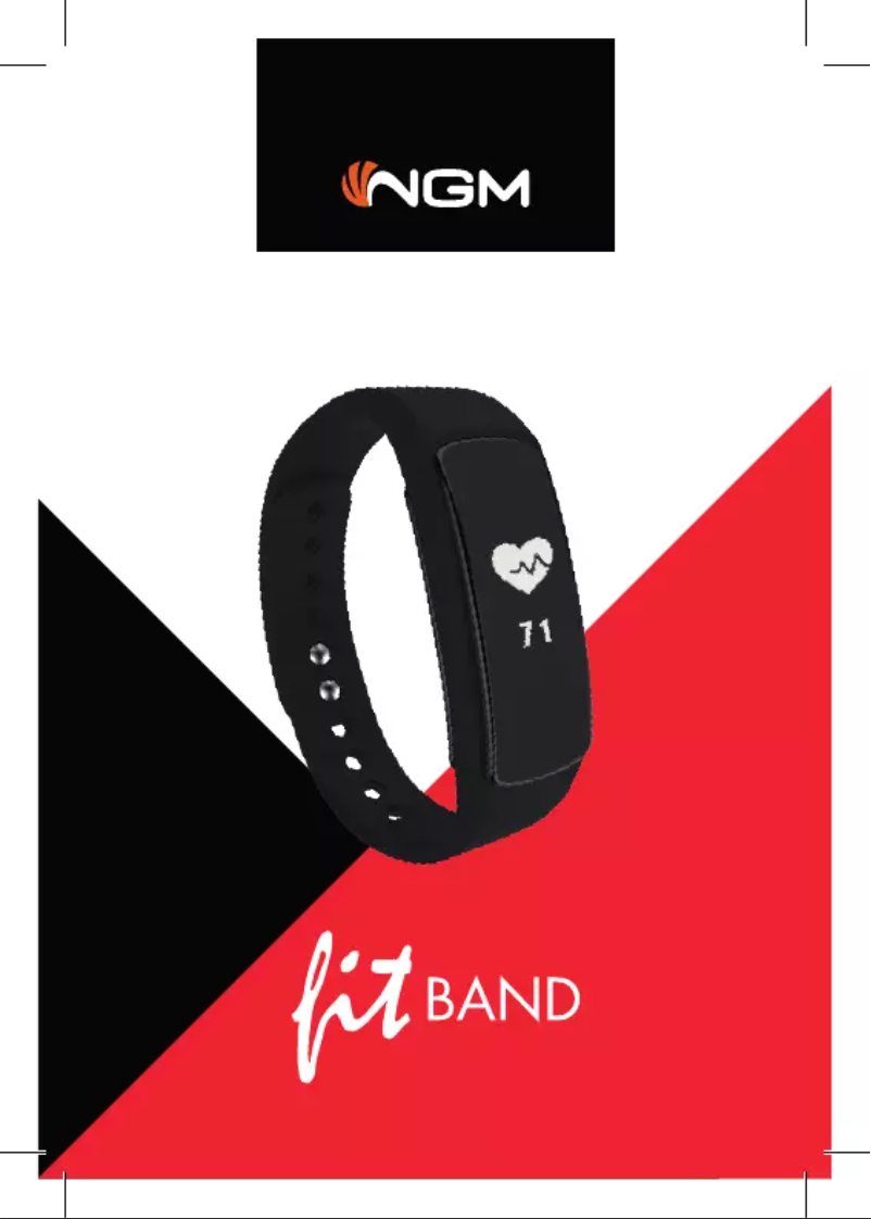 Page n°1 - Manuel utilisateur NGM Fit Band