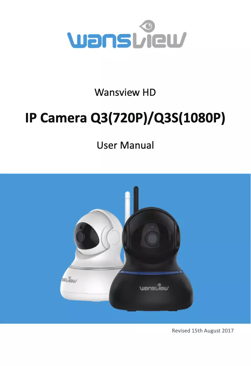 Image de la première page du manuel de l'appareil Q3S