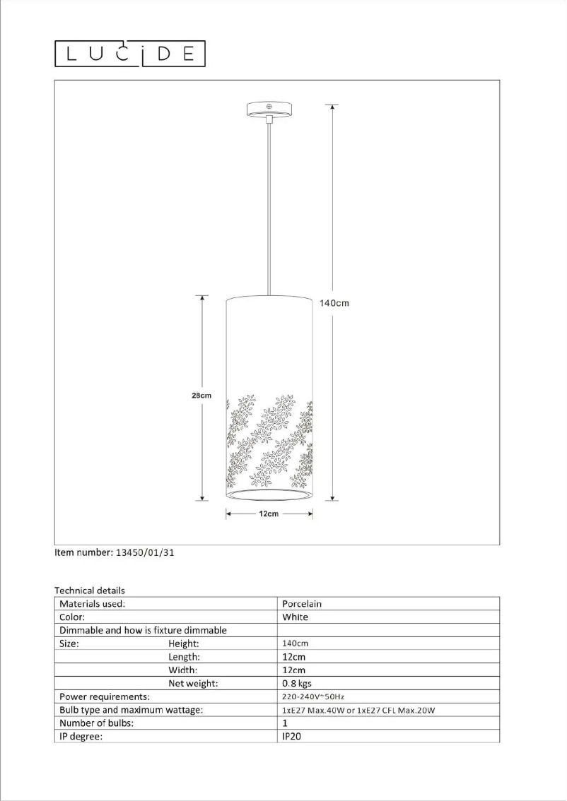 Image de la première page du manuel de l'appareil Sinan