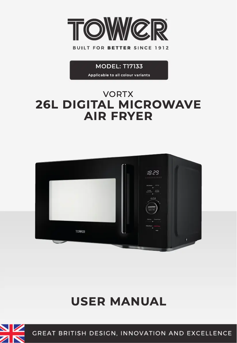 Imagen de la primera página del manual del dispositivo T17133