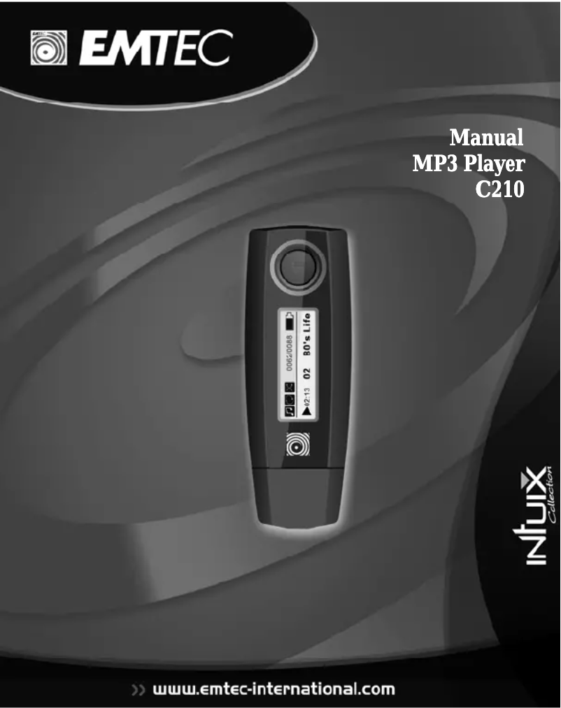 Page 1 de la notice Manuel utilisateur Emtec C210