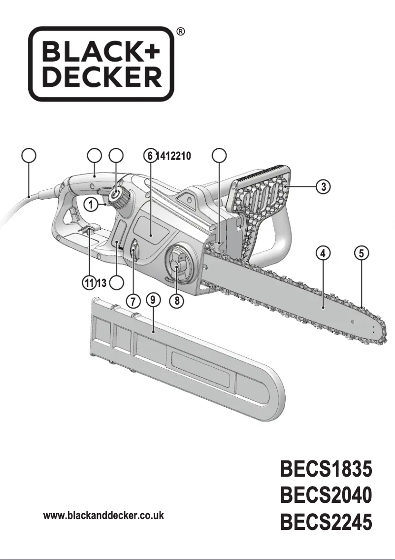 Page n°1 - Manuel utilisateur Black & Decker BECS2245