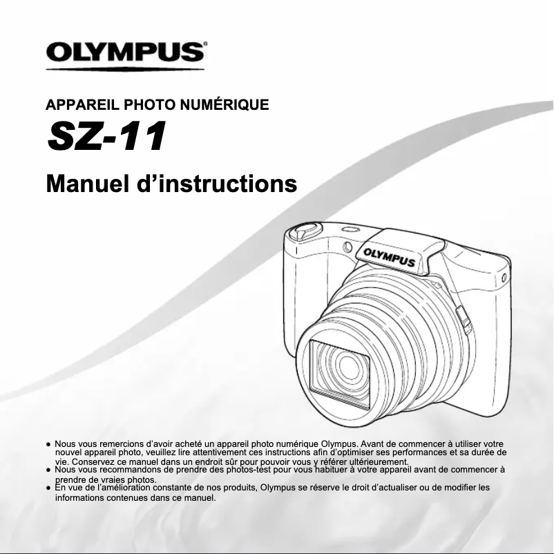 Página 1 del manual Manual de usuario Olympus Traveller SZ-11