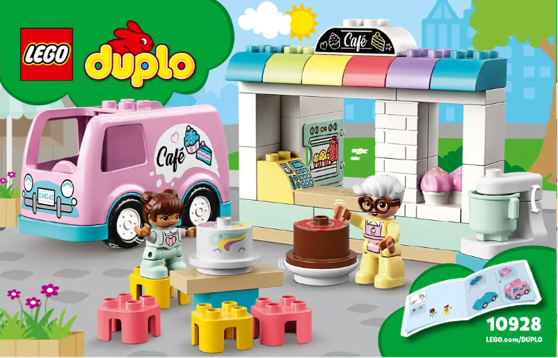 Page n°1 - Manuel utilisateur Lego Duplo 10928