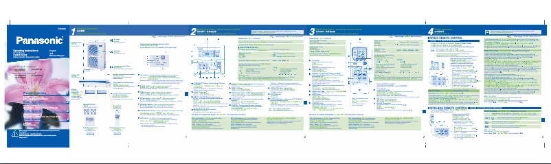 Page 1 de la notice Manuel utilisateur Panasonic CS-D50DTH5