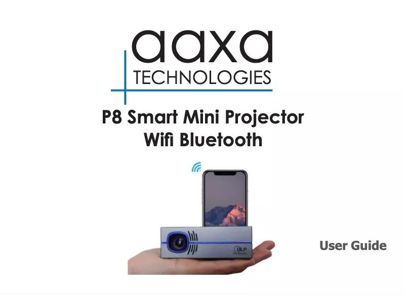 Image de la première page du manuel de l'appareil P8