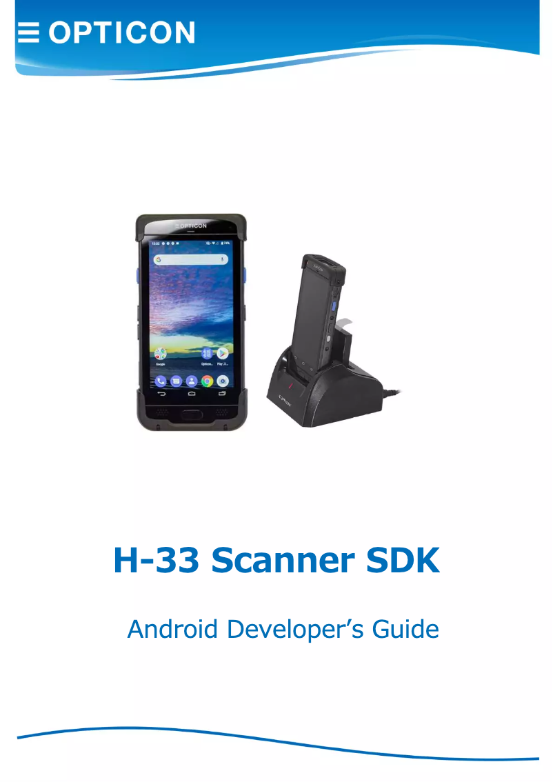 Image de la première page du manuel de l'appareil H-33