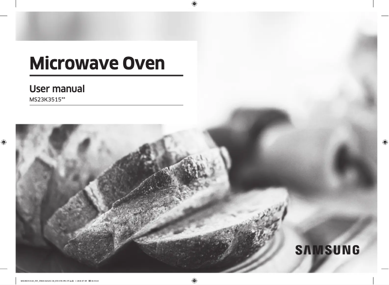 Page n°1 - Manuel utilisateur Samsung MS23K3515AW