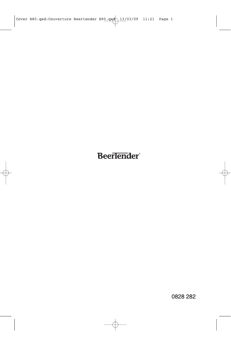 Page 1 de la notice Manuel utilisateur Rowenta VB2008